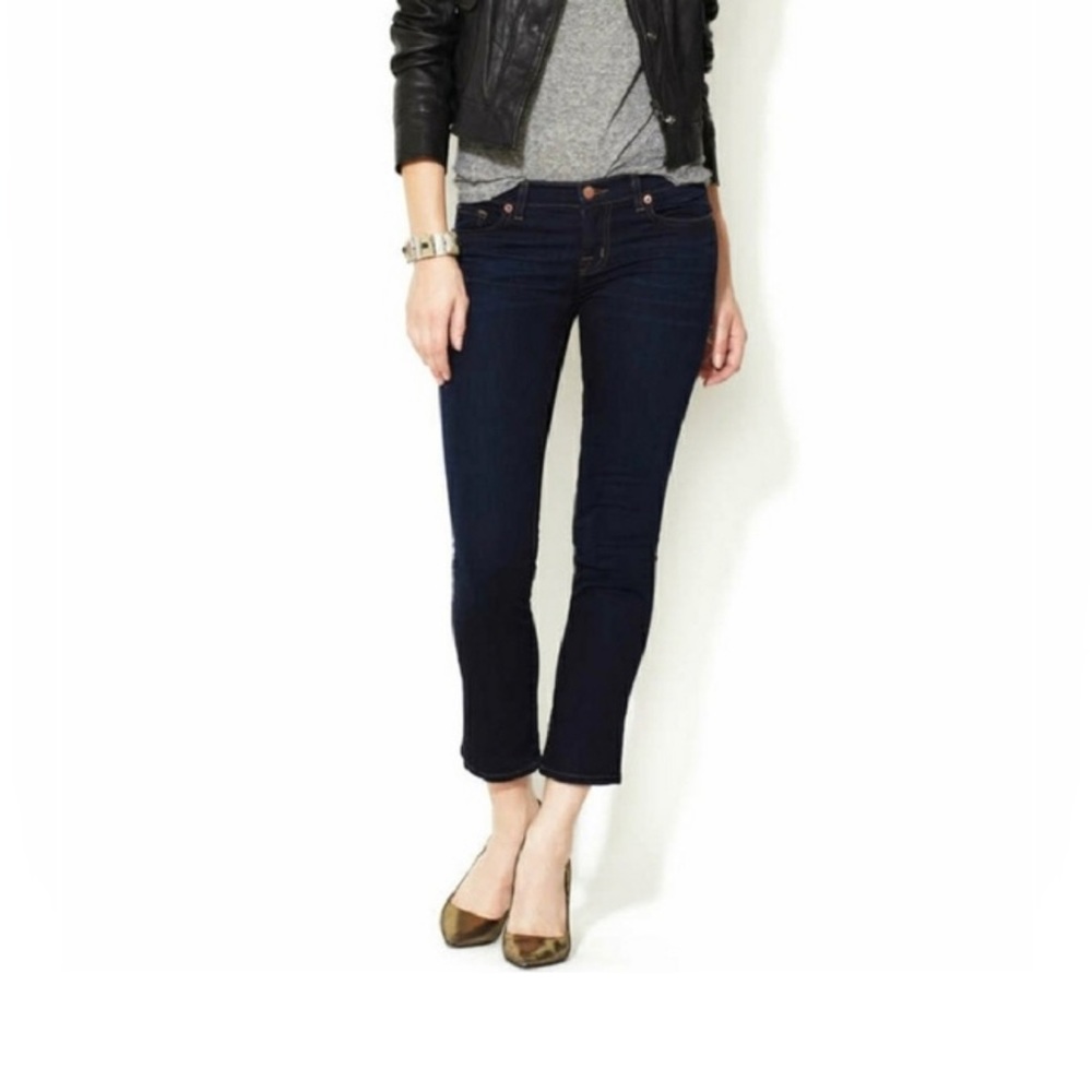 J Brand 7/8 Dark Wash Jean Size 31
